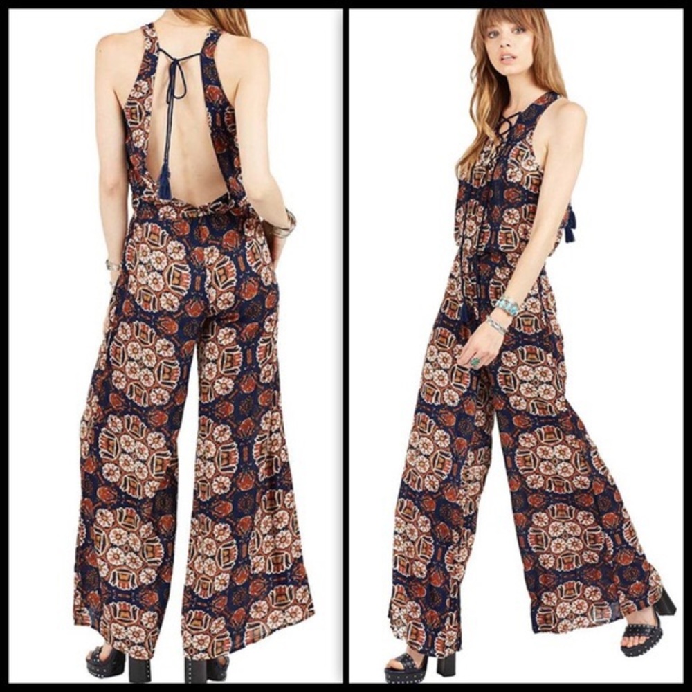 CLEOBELLA VINTAGE FLORAL JUMPSUIT 💕 - Picture 2 of 2